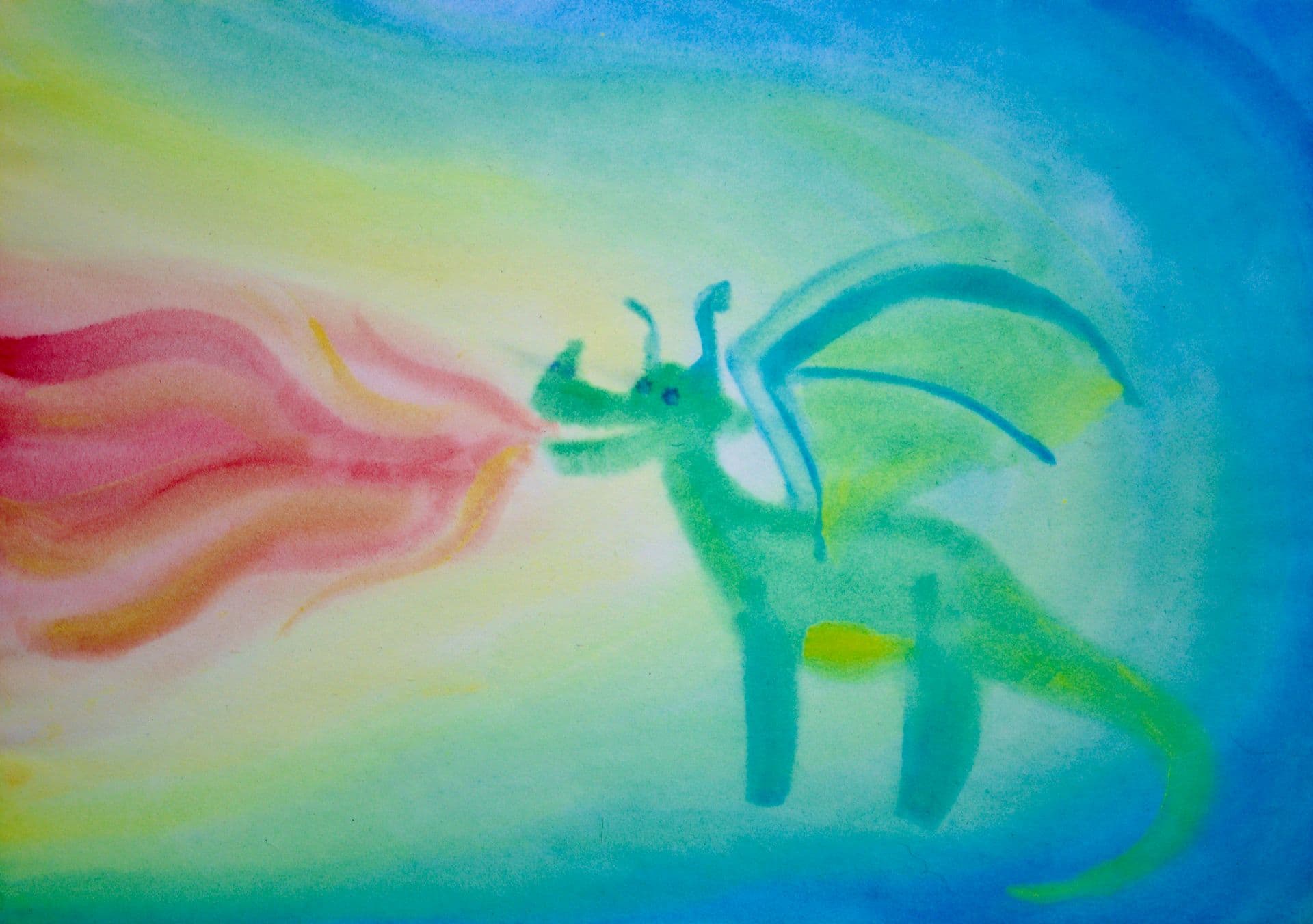 Dragon from Joris and the dragon