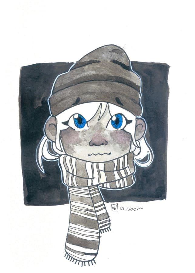 Inktober winter cold