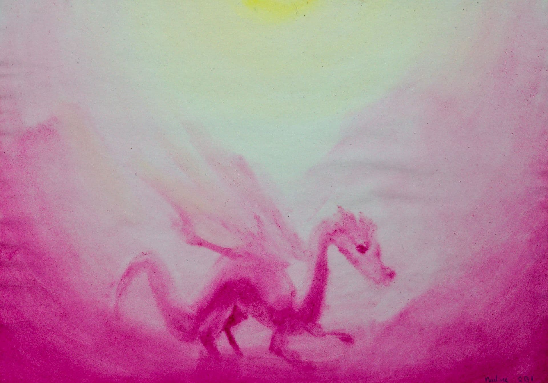 Pink dragon